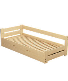 Łóżko sosnowe DRIV Zaczarowana Sypialnia podnoszone