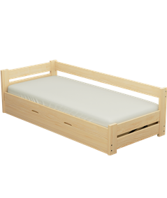 Łóżko sosnowe DRIV Zaczarowana Sypialnia podnoszone