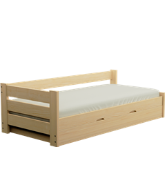 Łóżko sosnowe DRIV Zaczarowana Sypialnia podnoszone