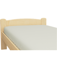 Łóżko sosnowe STANDARD Zaczarowana Sypialnia ze stelażem