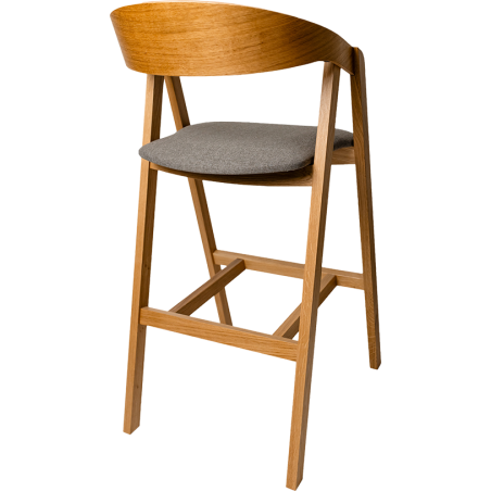 Krzesło dębowe DREWMAX KT 386 HOKER