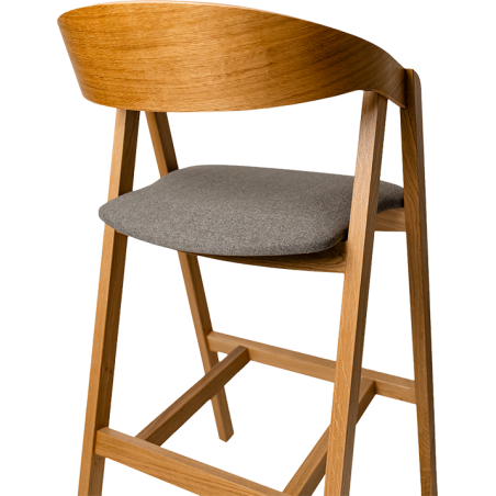 Krzesło dębowe DREWMAX KT 386 HOKER