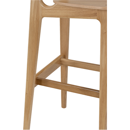 Krzesło dębowe DREWMAX KT 384 HOKER LITE