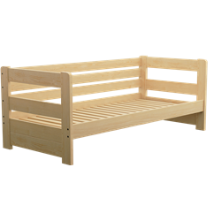 Łóżko sosnowe ZOSIA Zaczarowana Sypialnia ze stelażem