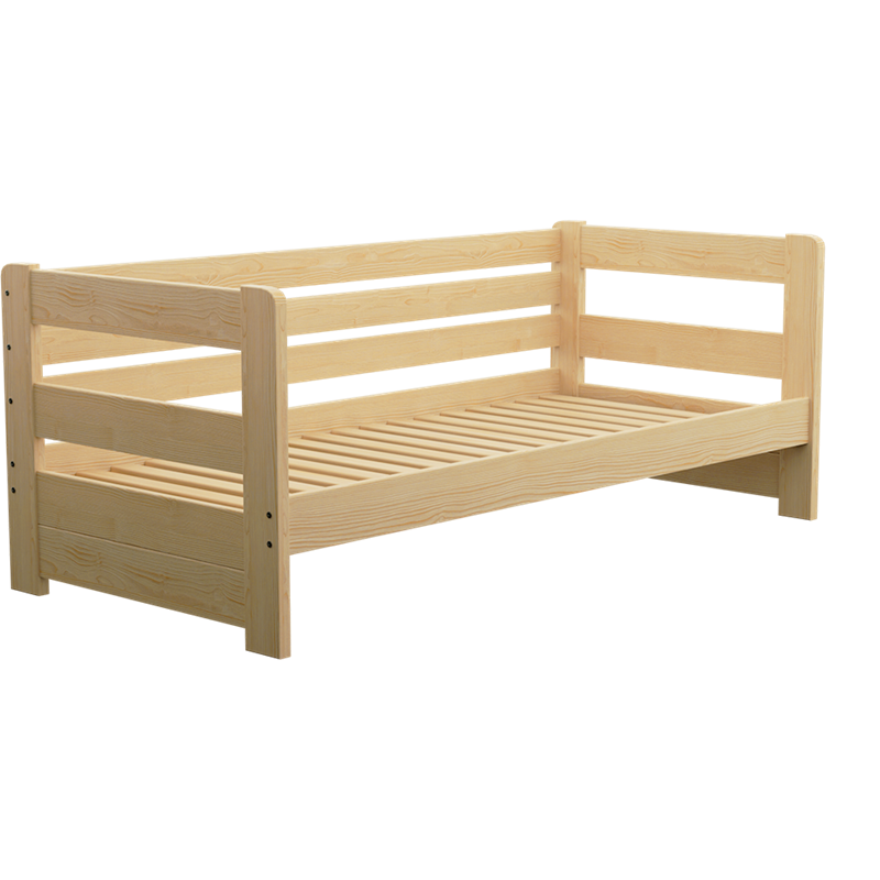 Łóżko sosnowe ZOSIA Zaczarowana Sypialnia ze stelażem