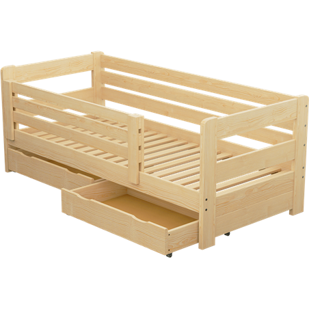 Łóżko sosnowe ZOSIA Zaczarowana Sypialnia ze stelażem