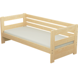 Łóżko sosnowe ZOSIA Zaczarowana Sypialnia ze stelażem