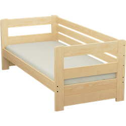 Łóżko sosnowe ZOSIA Zaczarowana Sypialnia ze stelażem