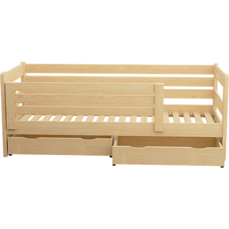 Łóżko sosnowe ZOSIA Zaczarowana Sypialnia ze stelażem