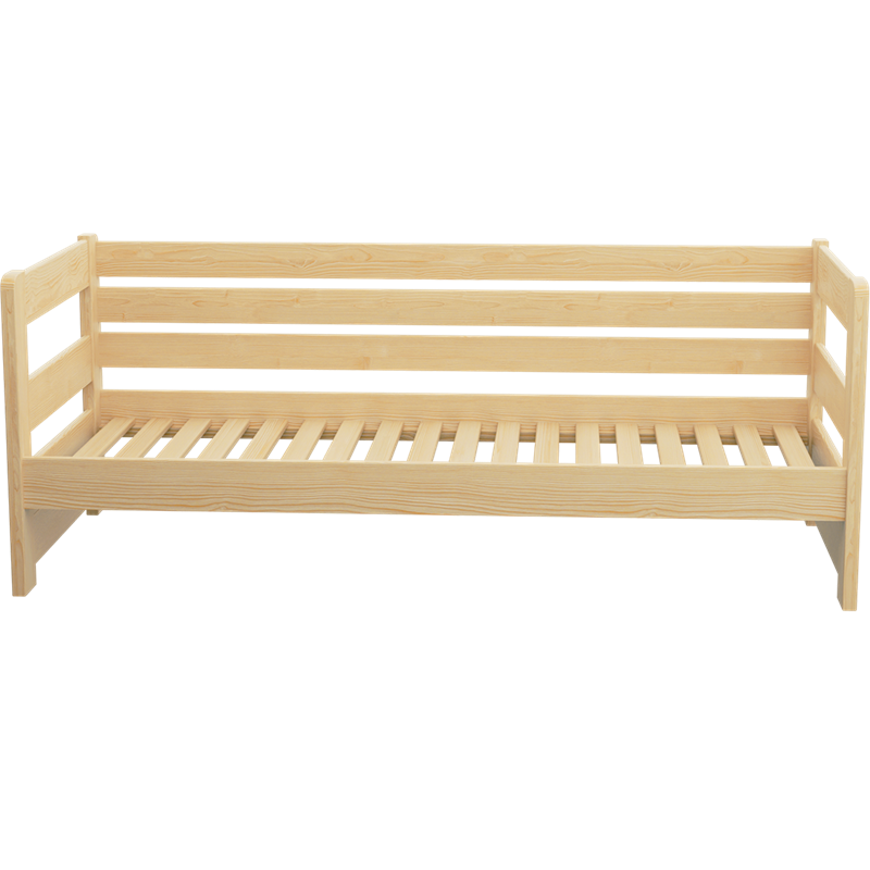 Łóżko sosnowe ZOSIA Zaczarowana Sypialnia ze stelażem