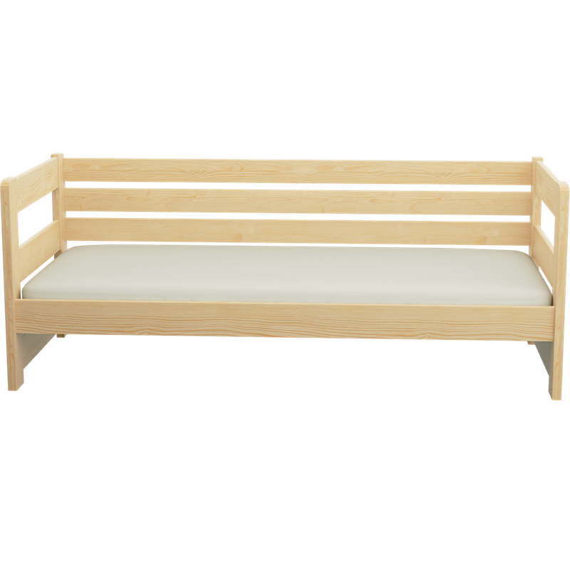 Łóżko sosnowe ZOSIA Zaczarowana Sypialnia ze stelażem