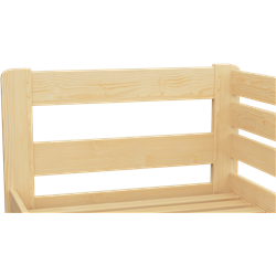 Łóżko sosnowe ZOSIA Zaczarowana Sypialnia ze stelażem