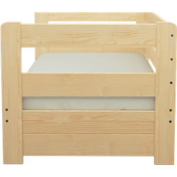 Łóżko sosnowe ZOSIA Zaczarowana Sypialnia ze stelażem