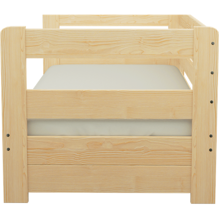 Łóżko sosnowe ZOSIA Zaczarowana Sypialnia ze stelażem