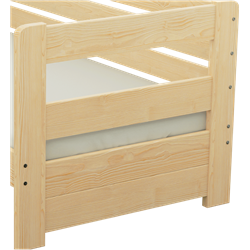 Łóżko sosnowe ZOSIA Zaczarowana Sypialnia ze stelażem