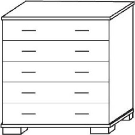 Komoda bukowa ORFEUSZ 0406 STOLMIS