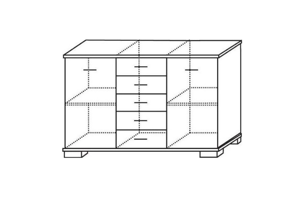 Komoda sosnowa ORFEUSZ 0410 STOLMIS
