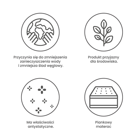 Materac ENVIRO OXY MATERASSO piankowy