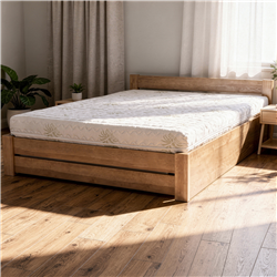 Łóżko bukowe AMETYST 5/3 STOLMIS R.M podnoszone v24