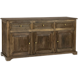 Komoda sosnowa KD 719 DREWMAX rustikal