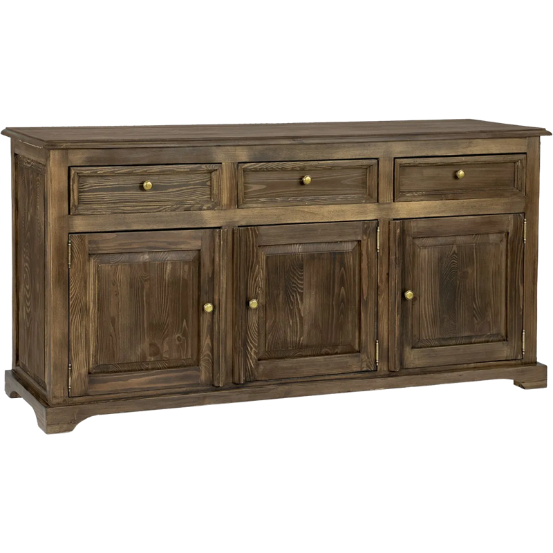 Komoda sosnowa KD 719 DREWMAX rustikal