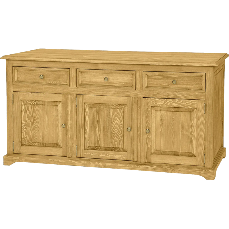 Komoda sosnowa KD 719 DREWMAX rustikal