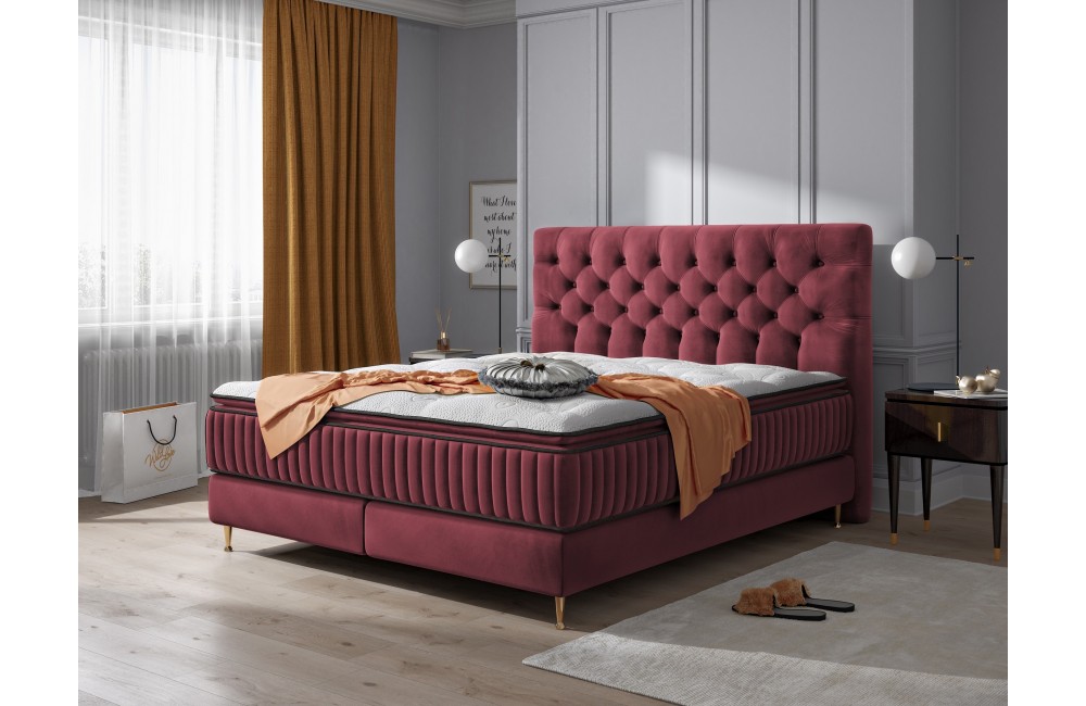 Efektowne łóżko w stylu angielskim ASTORIA Comforteo