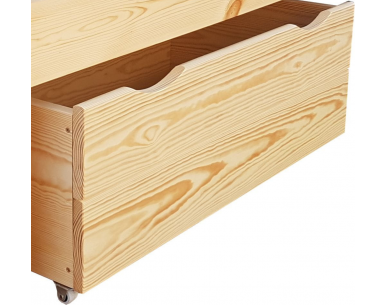 Opcjonalna wysoka szuflada do łóżka dla seniora