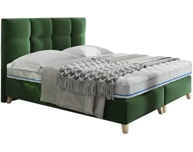 Łóżko MONA Comforteo kontynentalne z pojemnikiem podnoszonym typu tapczan