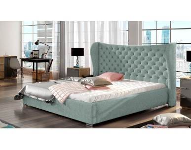 Sypialnia glamour z łóżkiem LANCASTER Comforteo