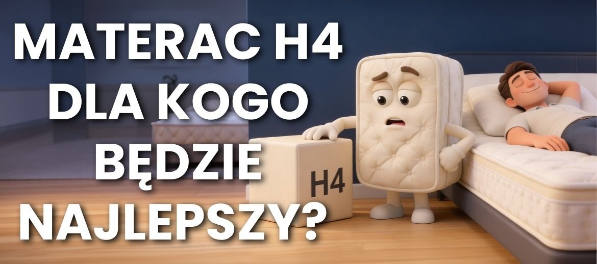 Materac H4 – dla kogo będzie najlepszy? Twardy materac i twardość w praktyce