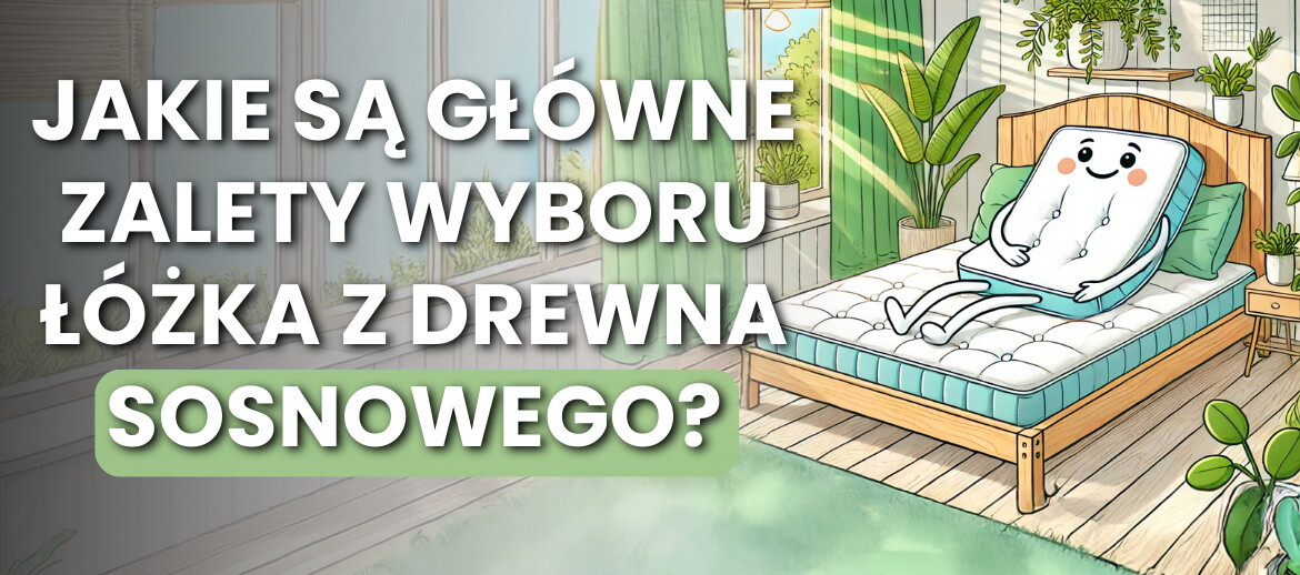 Jakie są główne zalety wyboru łóżka z drewna sosnowego?