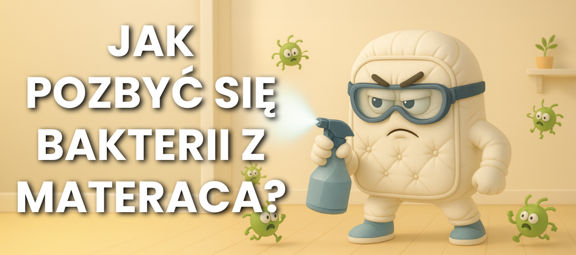 Jak zdezynfekować materac?