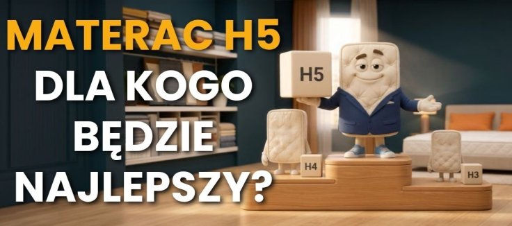 Twardy materac H5 czy H4? Jak wybrać twardość materaca do spania?