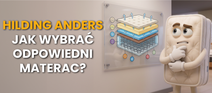 Materac Hilding Anders – jak wybrać produkt marki Hilding do łóżka