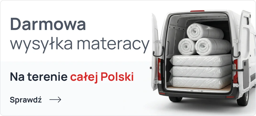 Darmowa wysyłka materacy na terenie całej Polski