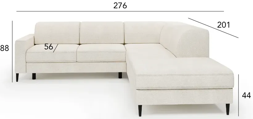 Narożnik ALMA zamknięte Comforteo