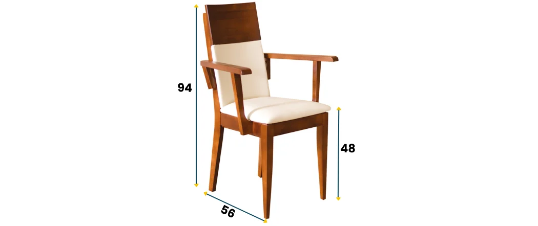 Krzesło bukowe KT 170 DREWMAX