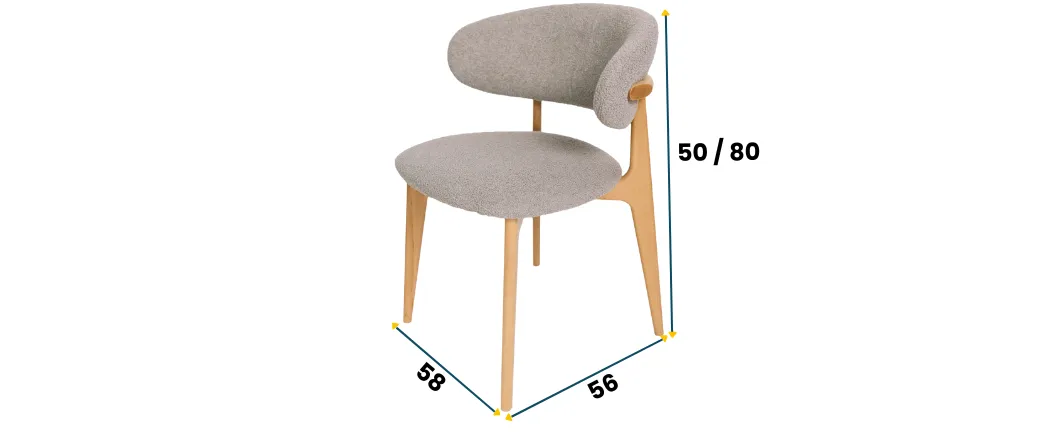 Krzesło bukowe KT 389 DREWMAX