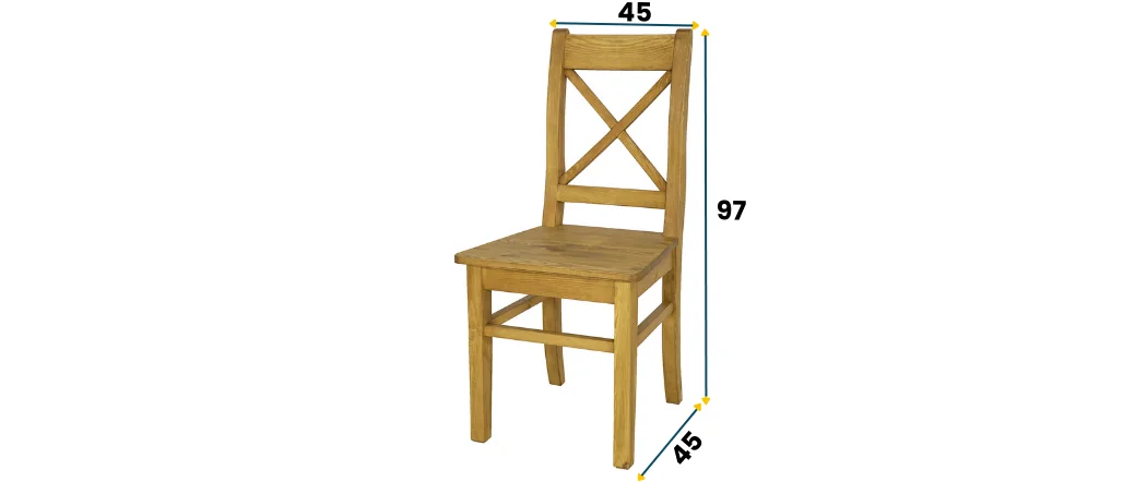 Krzesło sosnowe KT 702 DREWMAX