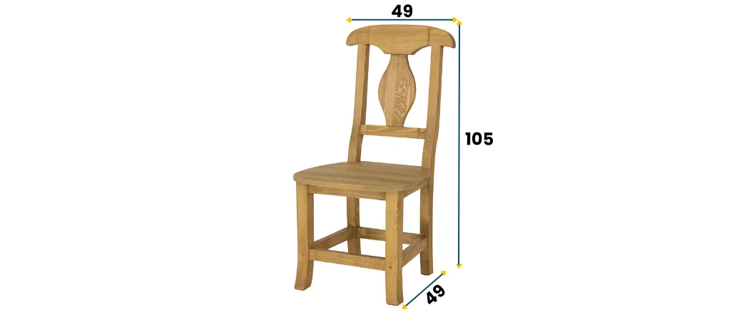 Krzesło sosnowe KT 706 DREWMAX