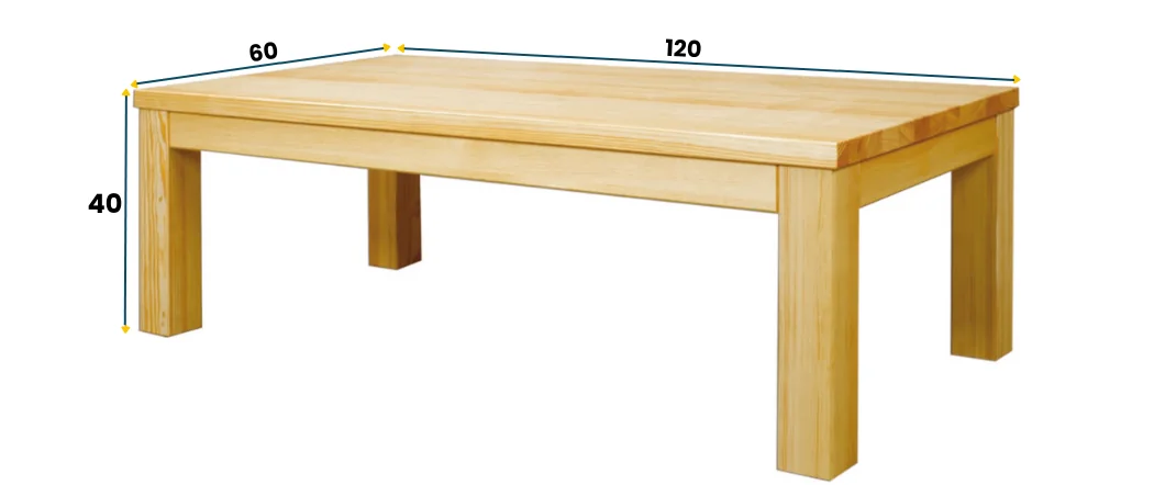 Stół sosnowy ST 116 DREWMAX
