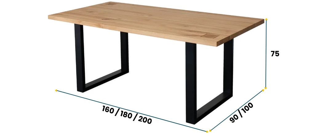 Stół dębowy WZ 0159 GK MEBLE