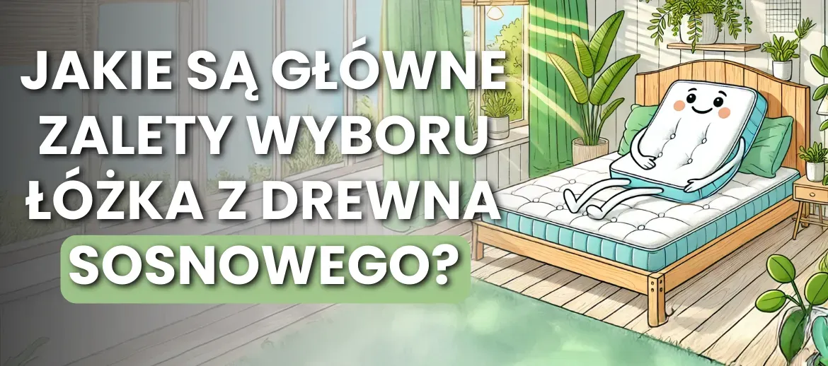 Jakie są główne zalety wyboru łóżka z drewna sosnowego?