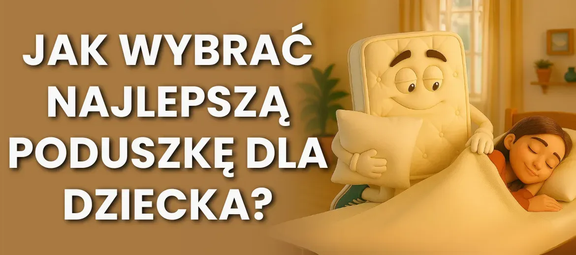 Jaka poduszka dla dziecka? Jak wybrać najlepszą?