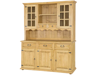 Witryna sosnowa KW 708 kredens DREWMAX