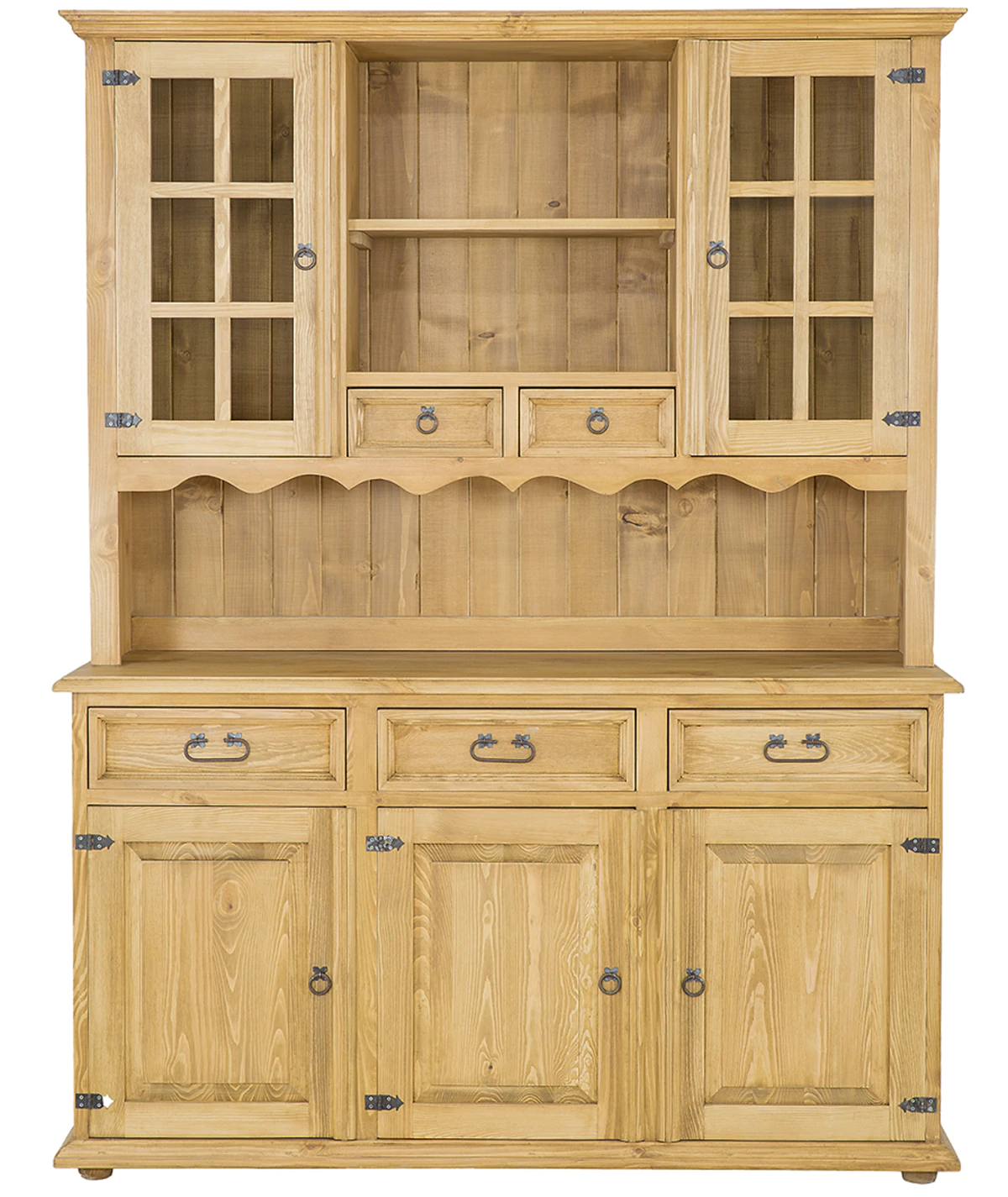 Witryna sosnowa KW 708 kredens DREWMAX