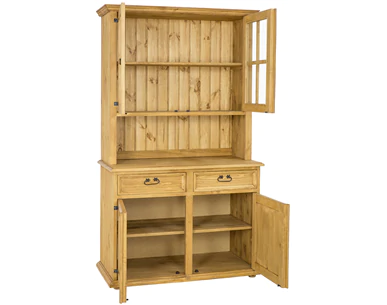 Witryna sosnowa KW 705 kredens DREWMAX