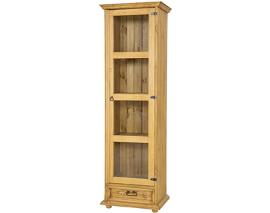 Witryna sosnowa KW 701 DREWMAX