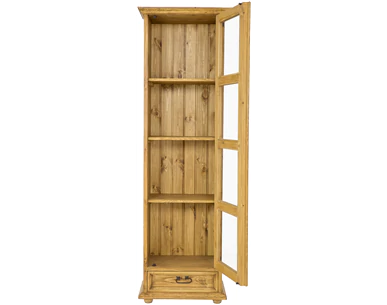 Witryna sosnowa KW 701 DREWMAX